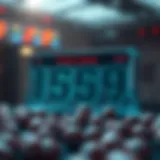Conceptual representation of a lottery number generator