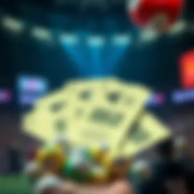 Visual representation of lottery winnings