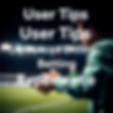 An informative visual presenting user tips for enhancing betting experiences