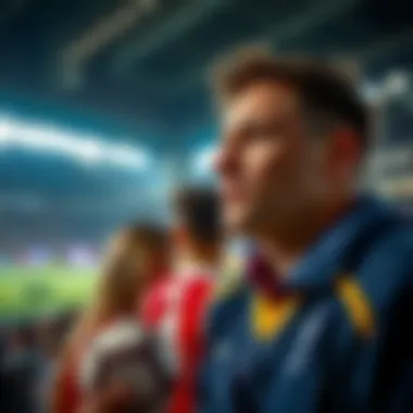 A visual representation of various sports events for betting opportunities
