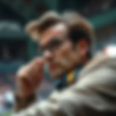 A thoughtful individual contemplating their next betting decision