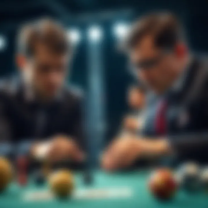 Strategic betting techniques illustrated